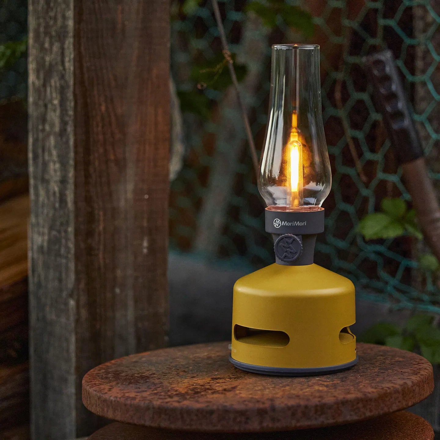 [MoriMori Lantern Speaker S1] Bluetooth speaker with adjustable brightness function for outdoor and interior use